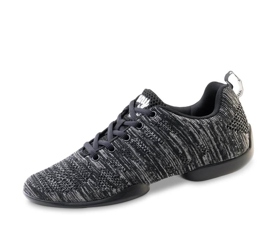 Sneakers Salsa grises et noires pour hommes par Suny